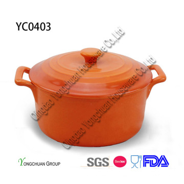 Ceramic Non-Stick Casserole with Lid for Wholesale